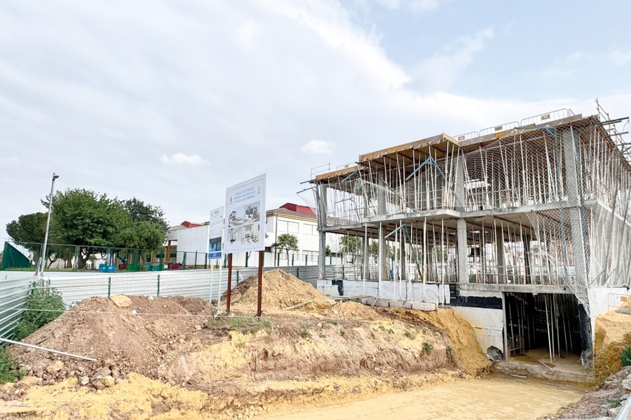 Avanza la construcción  de la nueva sede de Emasesa