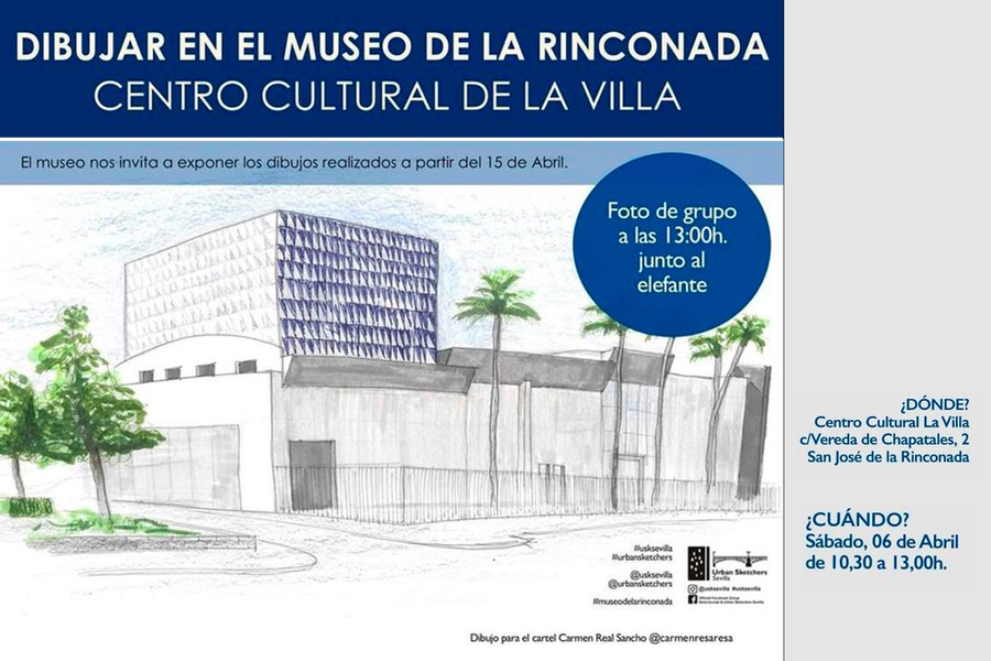 Dibujar en el Museo de La Rinconada