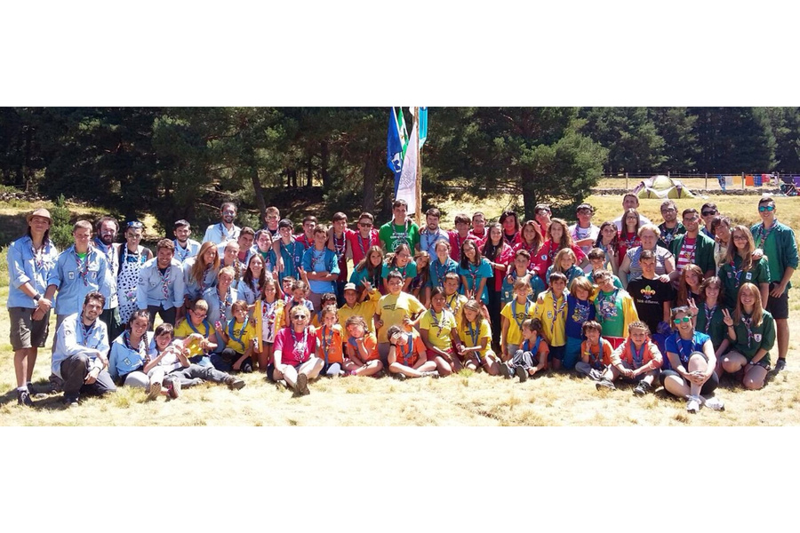 Los scouts de La Rinconada se sumergen en la Edad Media para celebrar su VI Campamento de Verano