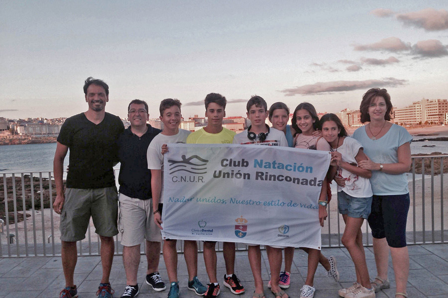 El Club de Natación Unión Rinconada disputa los campeonatos más relevantes del panorama nacional