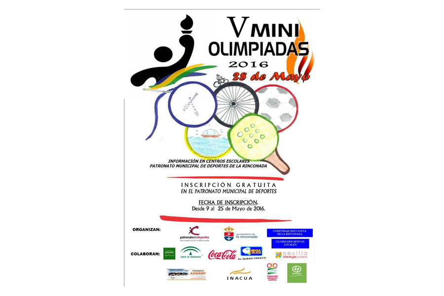 Todo listo para las V Miniolimpiadas de La Rinconada