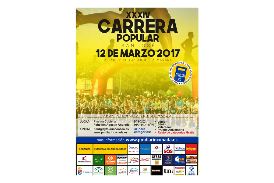La Carrera Popular San José ultima detalles para su XXXIV edición