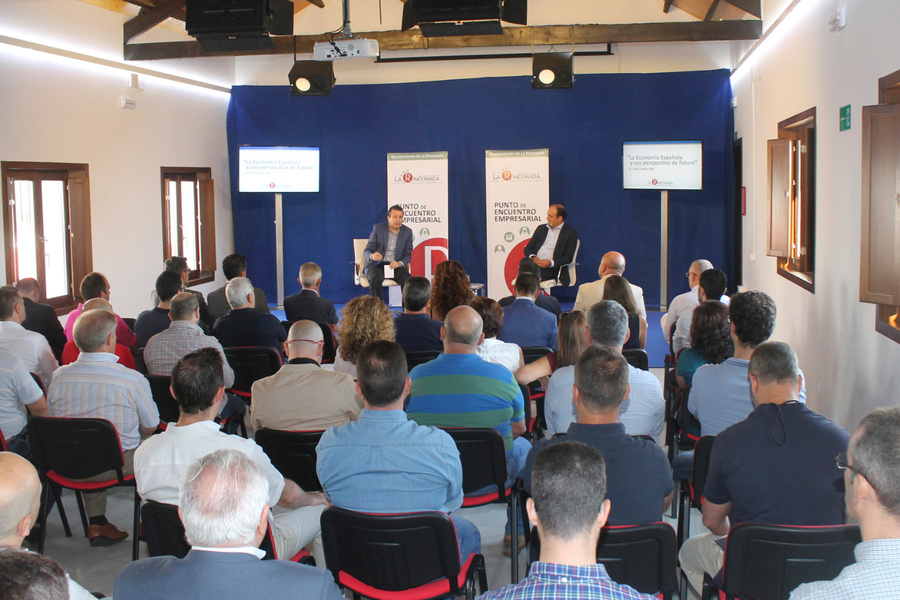 José Carlos Díez inaugura una nueva edición de ‘La Rinconada Punto de Encuentro Empresarial’