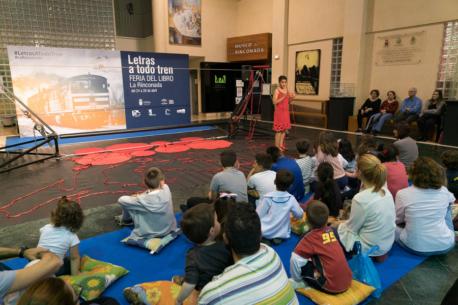 Esprim sigue llenando de cultura los parques y plazas de La Rinconada