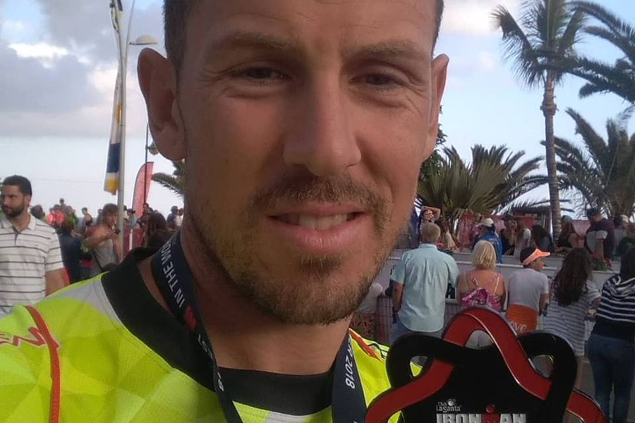 Jaime Martín finaliza el Ironman de Lanzarote