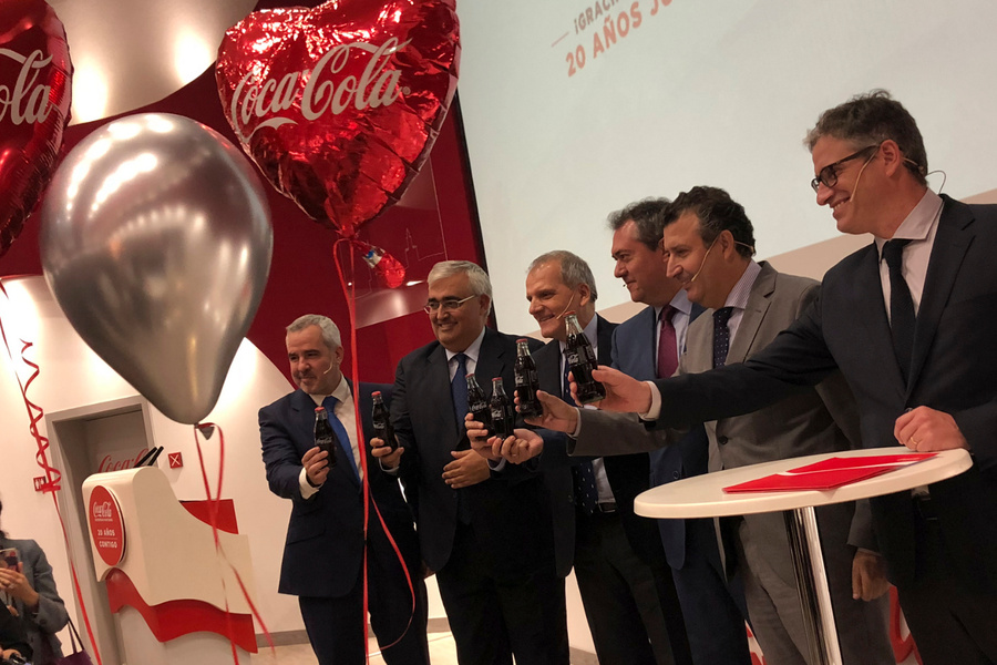 Coca-Cola invertirá 44 millones en su planta de La Rinconada, su mayor embotelladora de Europa Occid