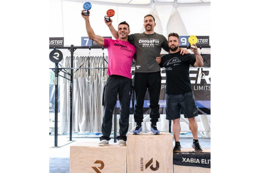 Tomás Jiménez, subcampeón de España de Crossfit