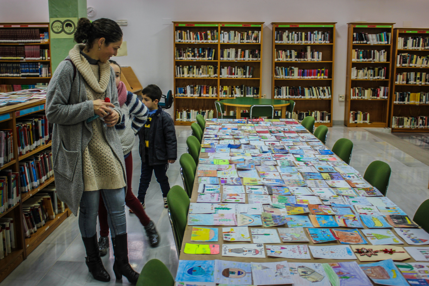 Nueva edición del concurso de tarjetas navideñas de la Biblioteca San José