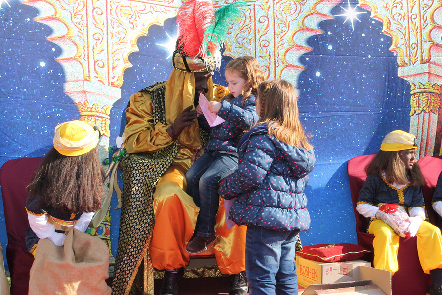 El Gran Visir recoge las cartas a Sus Majestades en La Rinconada