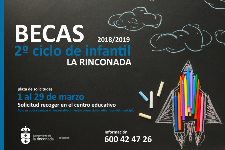 Hasta el 29 de marzo su pueden solicitar becas municipales para los alumnos de segundo ciclo de Educ