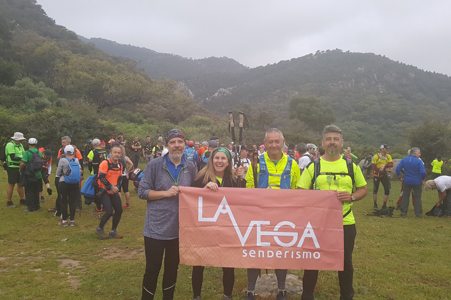 El Club Senderismo La Vega, presente en la ‘XVI Travesía de Resistencia Parque de Los Alcornocales y