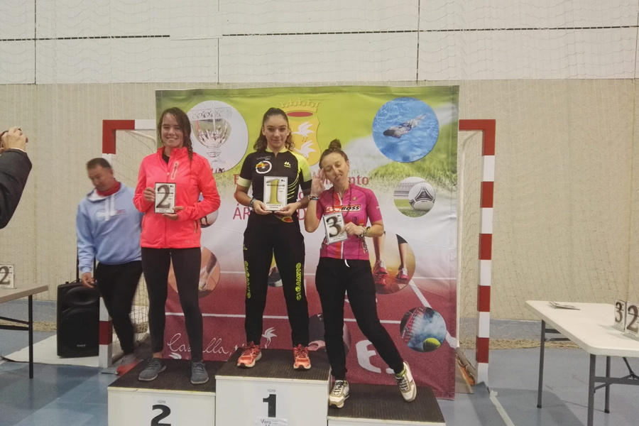 Nerea Cuadra, campeona provincial de Medias Maratones de BTT