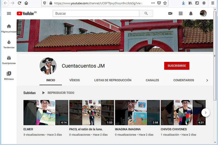 Un Cuentacuentos diario para disfrutar en casa