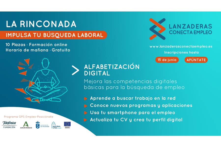 La Rinconada estrena ‘Alfabetización Digital’, un nuevo programa online de orientación laboral