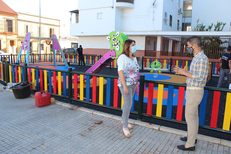 El parque de la calle Limón, en La Estacada, se moderniza para ganar en calidad de vida