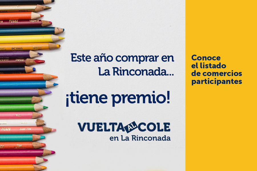 Más de 40 comercios participan ya en la vuelta al cole de La Rinconada