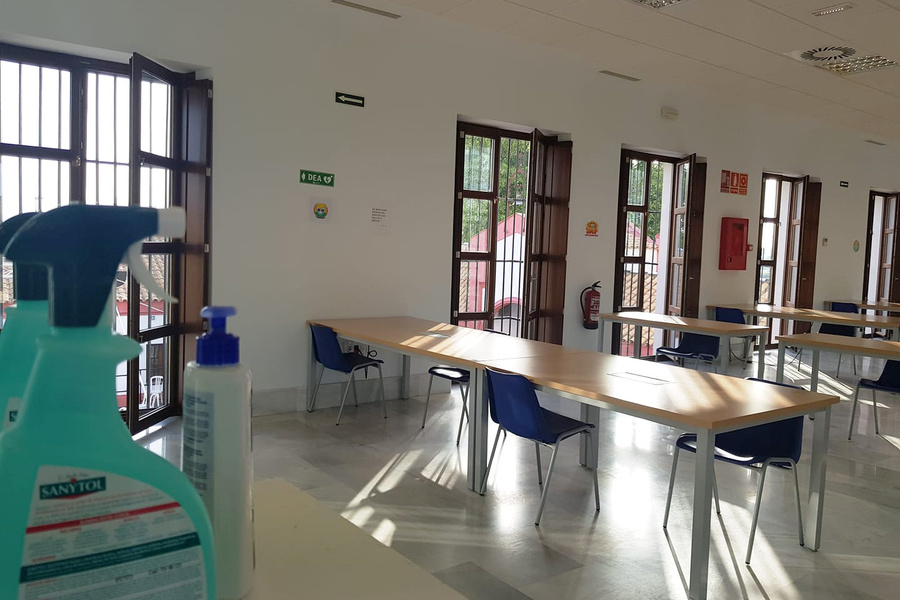 Normas excepcionales para el uso de las salas de estudio en agosto