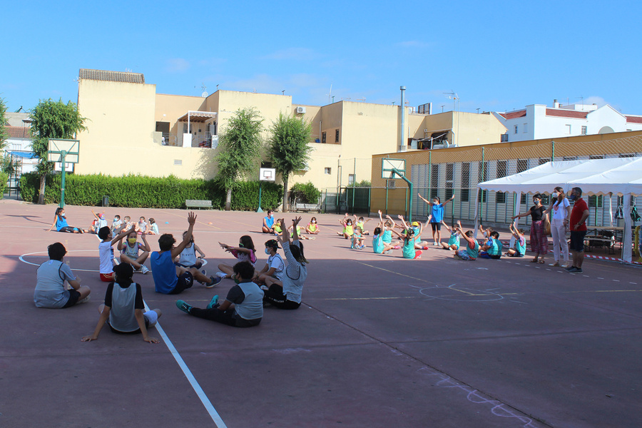 Finaliza el Campamento Urbano tras un mes de ocio saludable