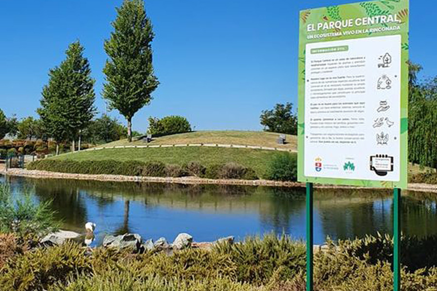 El Parque Central, ejemplo de biodiversidad en el municipio
