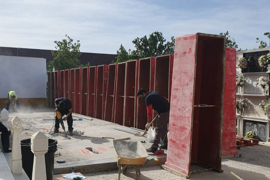 El Ayuntamiento acomete la ampliación del Cementerio de La Rinconada