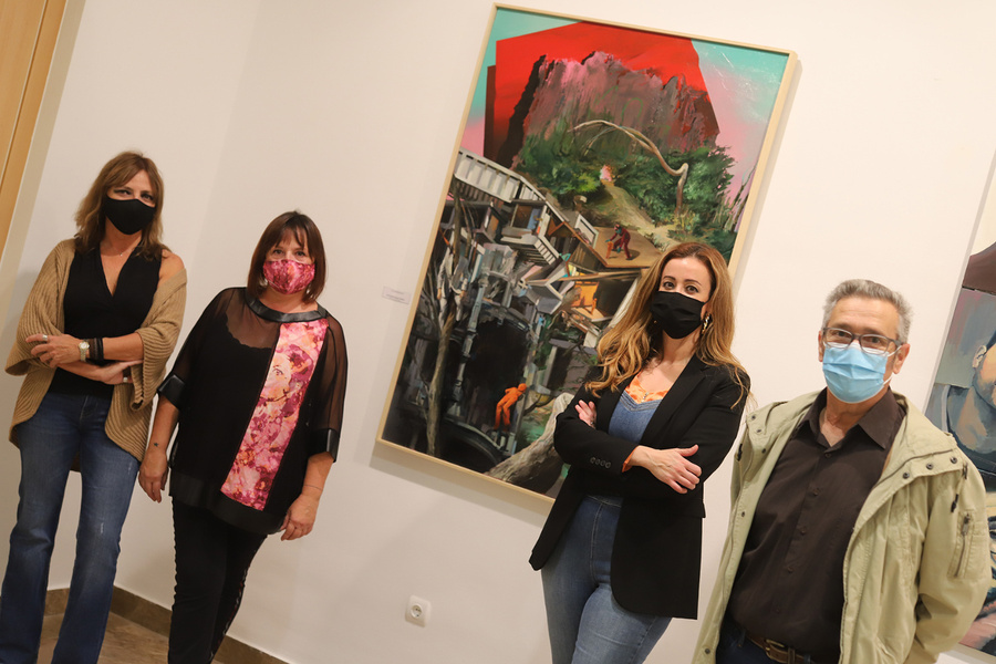 Carlos Alberto Dovao y Pepe Baena, ganadores del concurso de pintura ‘Villa de La Rinconada 2020’