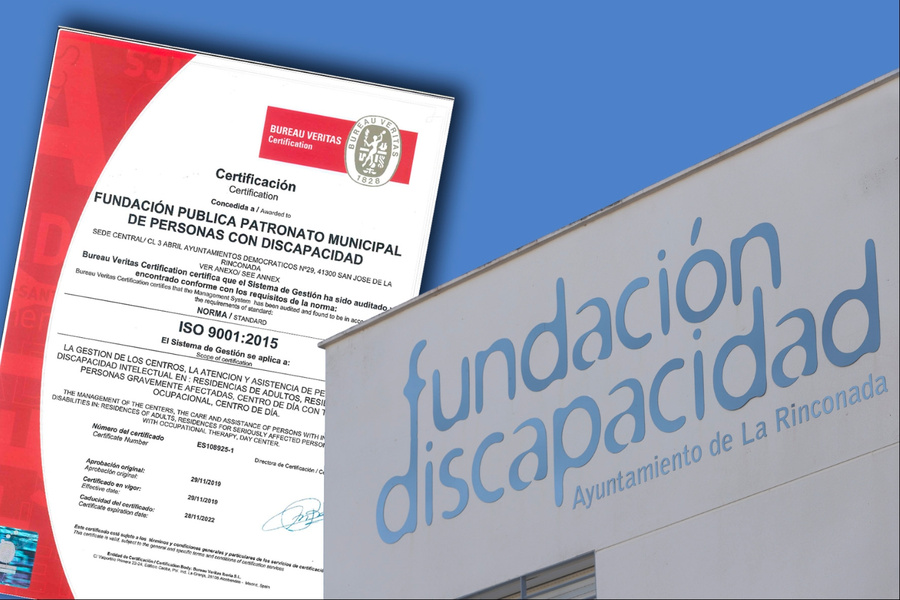 La Rinconada renueva la certificación de calidad en la atención a la discapacidad