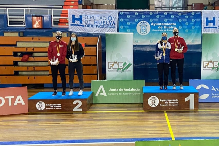 Cinco medallas en el Campeonato de España