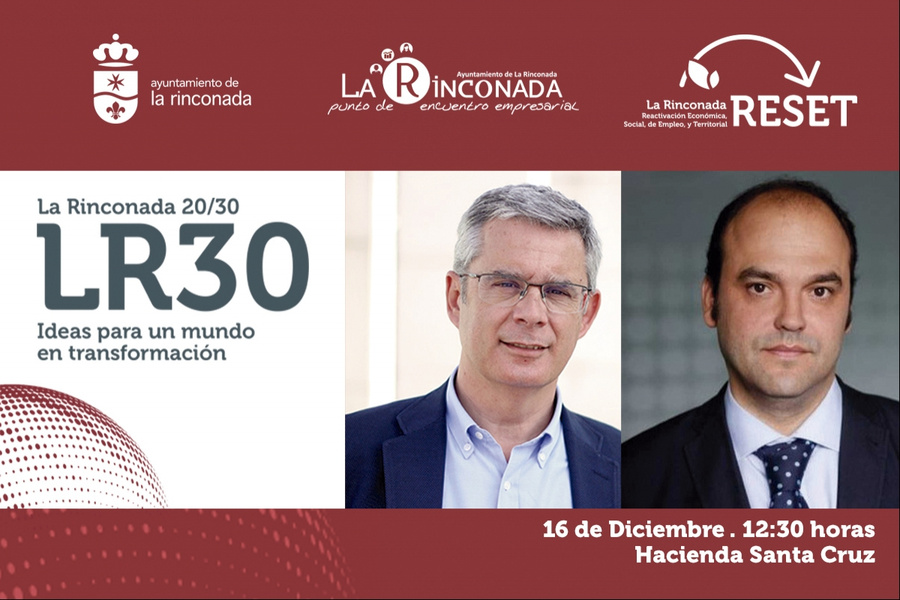 José Carlos Díez, primer experto invitado en el ciclo ‘LR20/30: Ideas para un mundo en transformació