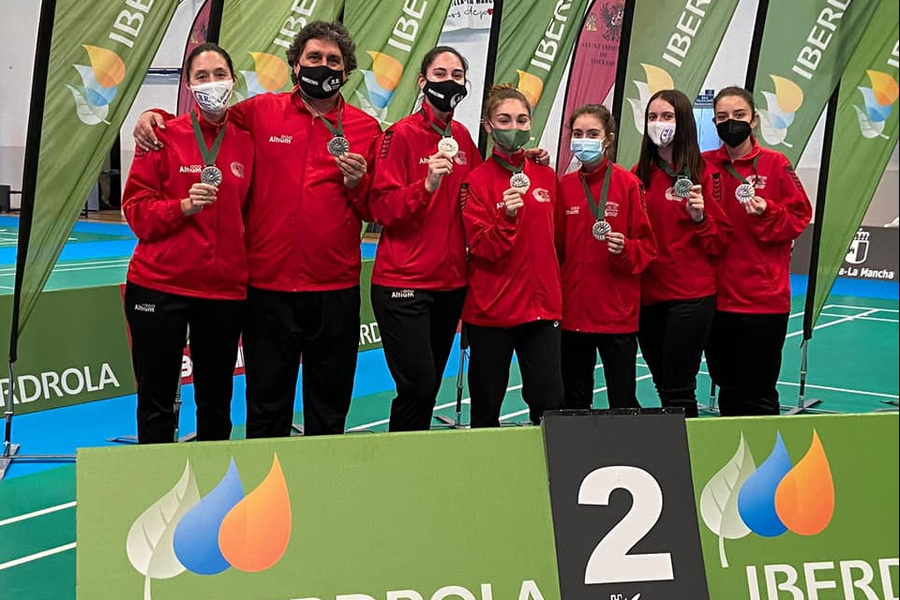 El Bádminton Rinconada, plata en la Copa Iberdrola