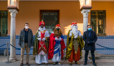 Los Reyes Magos visitarán a más de 3.000 niños y niñas de La Rinconada en sus hogares