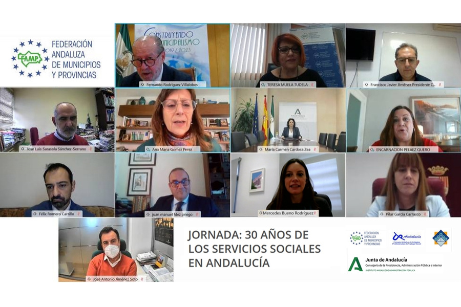 La Rinconada participa en las jornadas de la FAMP sobre 30 años de Servicios Sociales en Andalucía