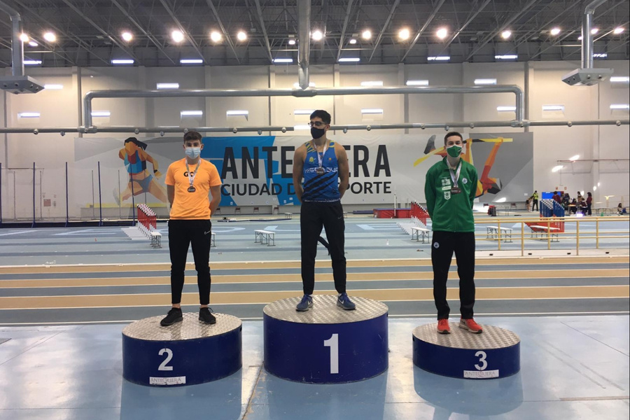 Rafael Herrera, campeón de Andalucía Sub 20 de Triple Salto