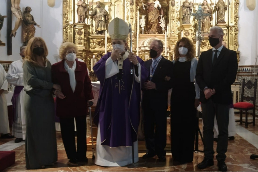 El rinconero Diego Gómez, medalla Pro Ecclesia Hispalense