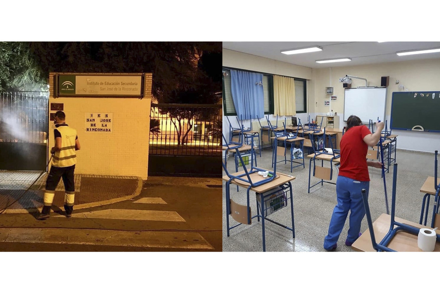 El pasado curso escolar incrementó el gasto municipal en educación casi un millón de euros por el Co