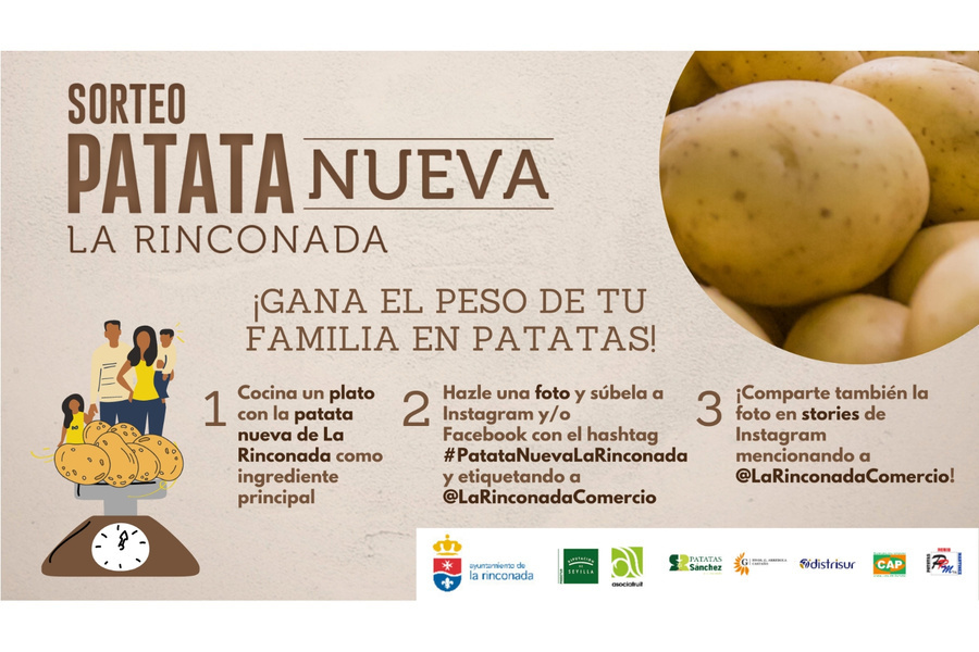 Cocinar con patatas nuevas de La Rinconada tiene premio