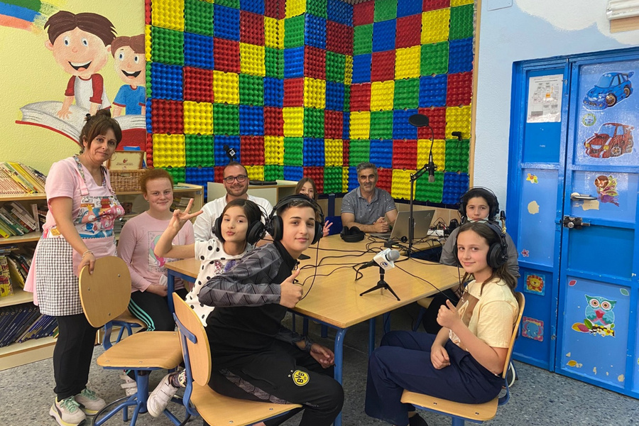 La radio protagoniza la semana cultural del CEIP Guadalquivir