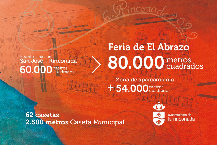 El abrazo se prepara para la llegada de la Feria