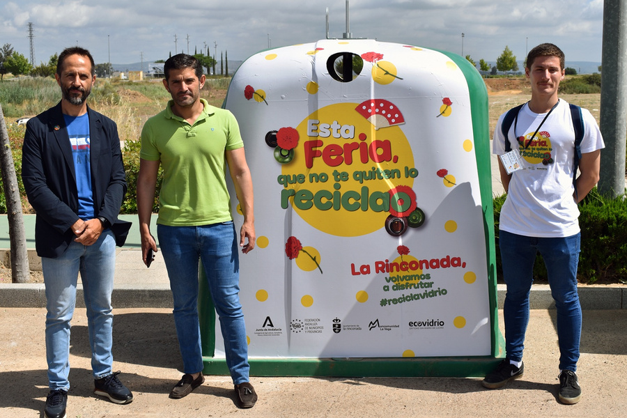 La Feria de 'El Abrazo' apuesta por el reciclado de vidrio
