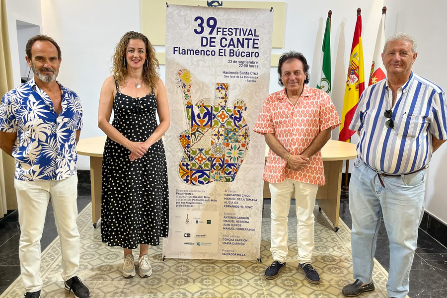 Rancapino Chico encabeza el cartel de la 39º edición del Festival Flamenco El Búcaro