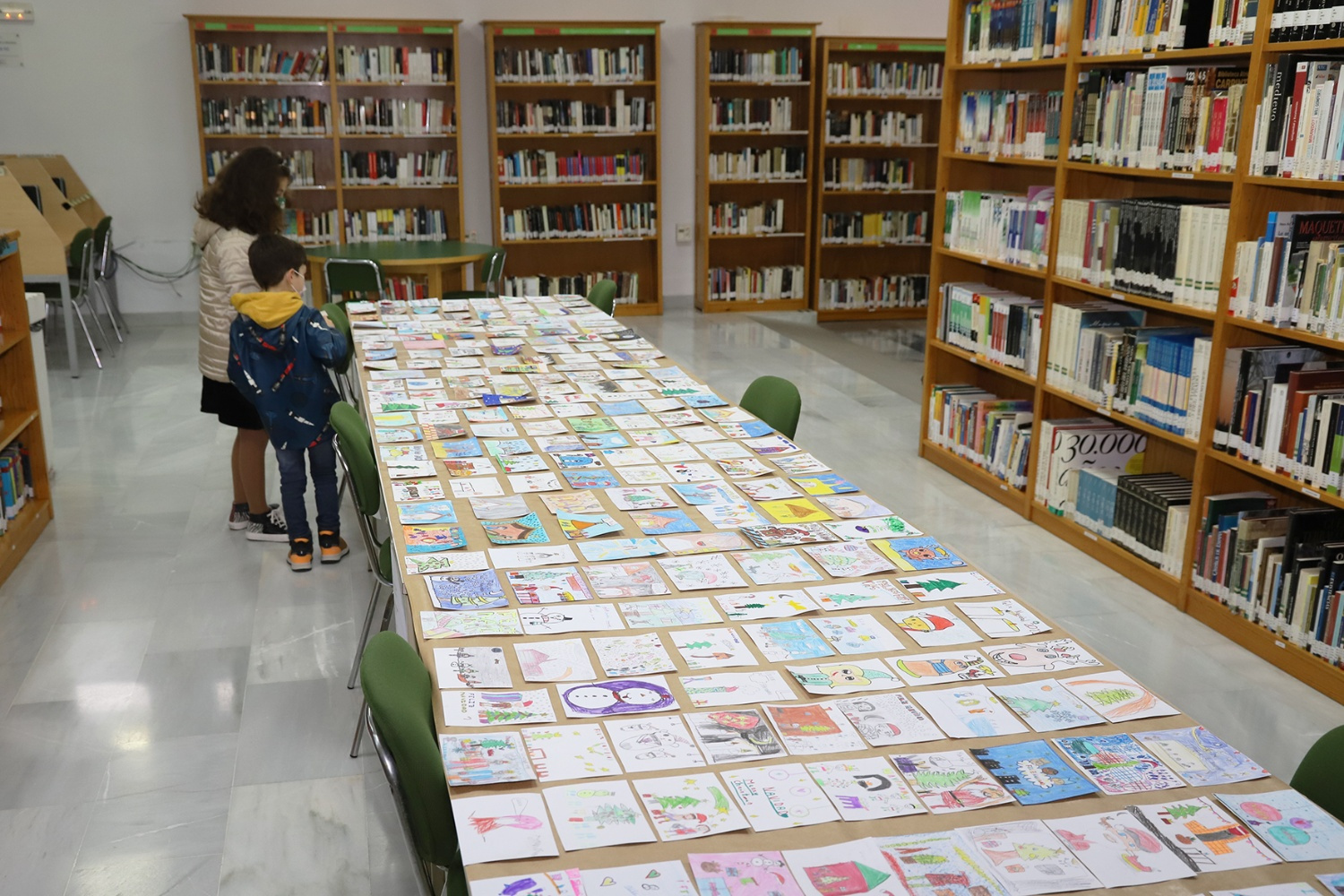 Abierto plazo para participar en el Concurso de tarjetas de Navidad de la Biblioteca San José