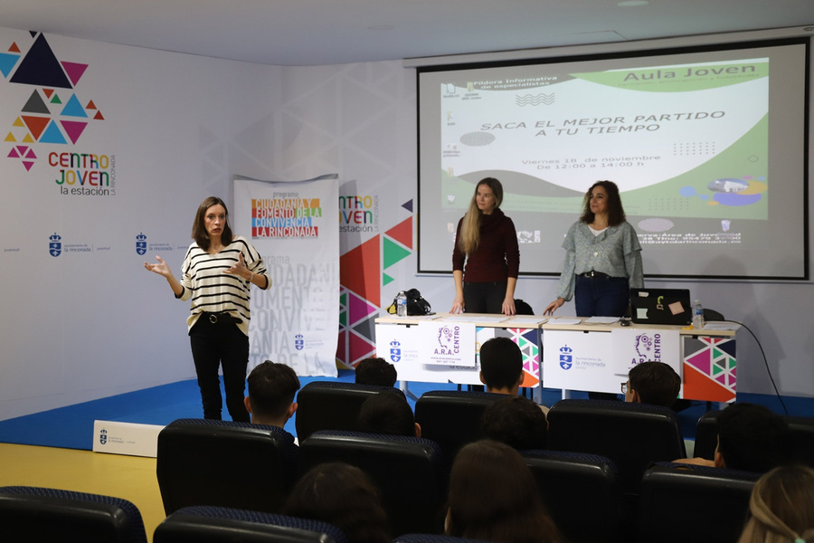 El alumnado del IES San José aprende a gestionar su tiempo