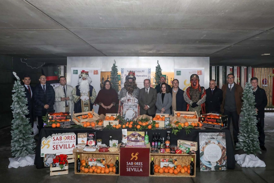 Las naranjas de La Rinconada en la XIV Feria Productos Locales ‘Sabores de Navidad de la Provincia de Sevilla’