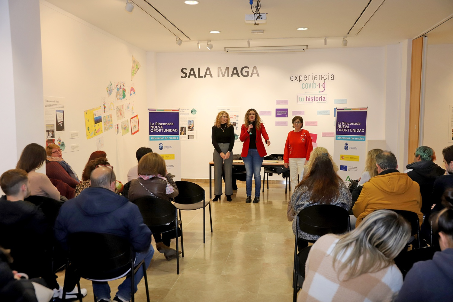 Formación y Empleo entrega los diplomas de los tres últimos itinerarios de La Rinconada Nueva Oportunidad