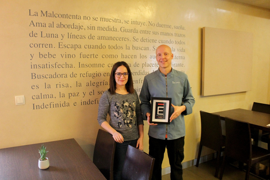 El restaurante La Malcontenta, galardonado con un Premio Gurmé por ABC de Sevilla