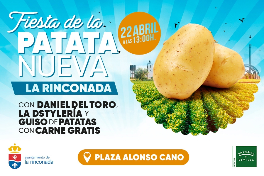 La Fiesta de la Patata Nueva 2023 llega el sábado 22 de abril a la Plaza Alonso Cano