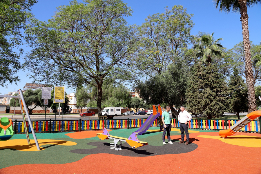Finaliza la remodelación de la zona de juegos infantiles del parque Avenida Jardín de las Delicias