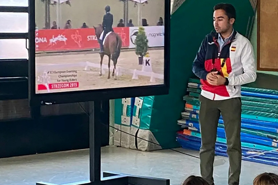 El CEIP Júpiter recibe la visita de deportistas olímpicos