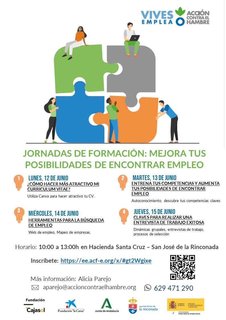 Jornadas de Formación: mejora tus posibilidades de encontrar empleo