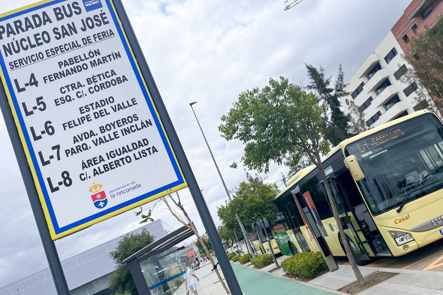 Más de 46.395 tickets emitidos en el servicio extraordinario de transporte para la Feria El Abrazo