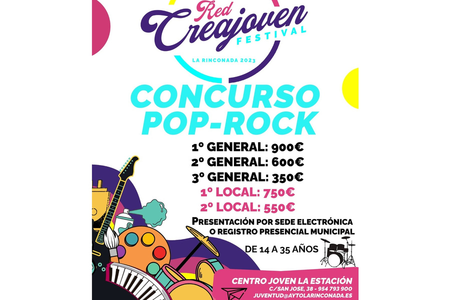 V Concurso Música Pop-Rock de la Red Creajoven